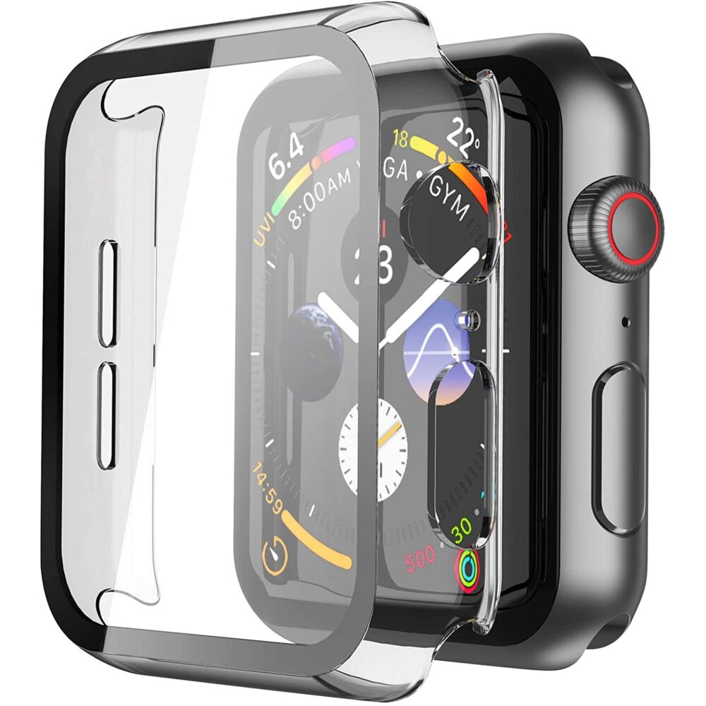 2-Pack: Hard PC Case with Tempered Glass Screen Protector - Image 2