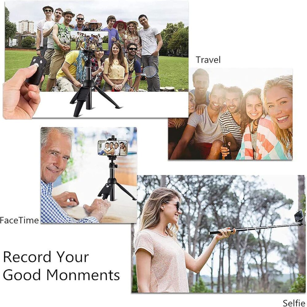 Aluminum Alloy Selfie Stick Phone Tripod - Image 7