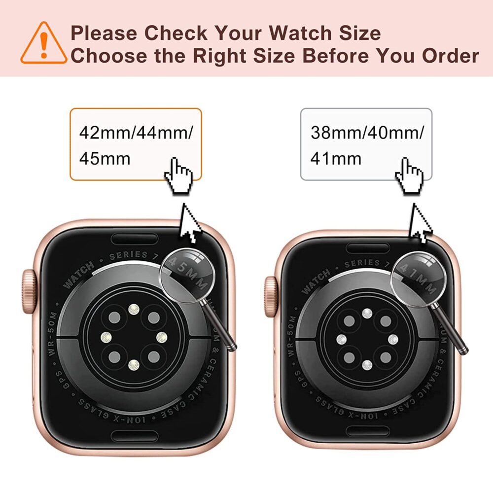Diamond Rhinestone Stainless Steel Metal Wristband Strap - Image 11