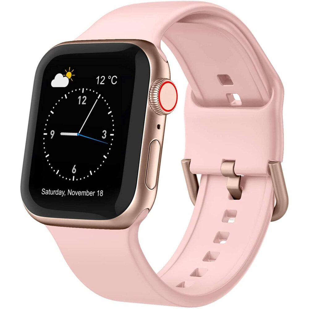 Soft Silicone Sport Wristbands Replacement Strap with Classic Clasp - Image 9