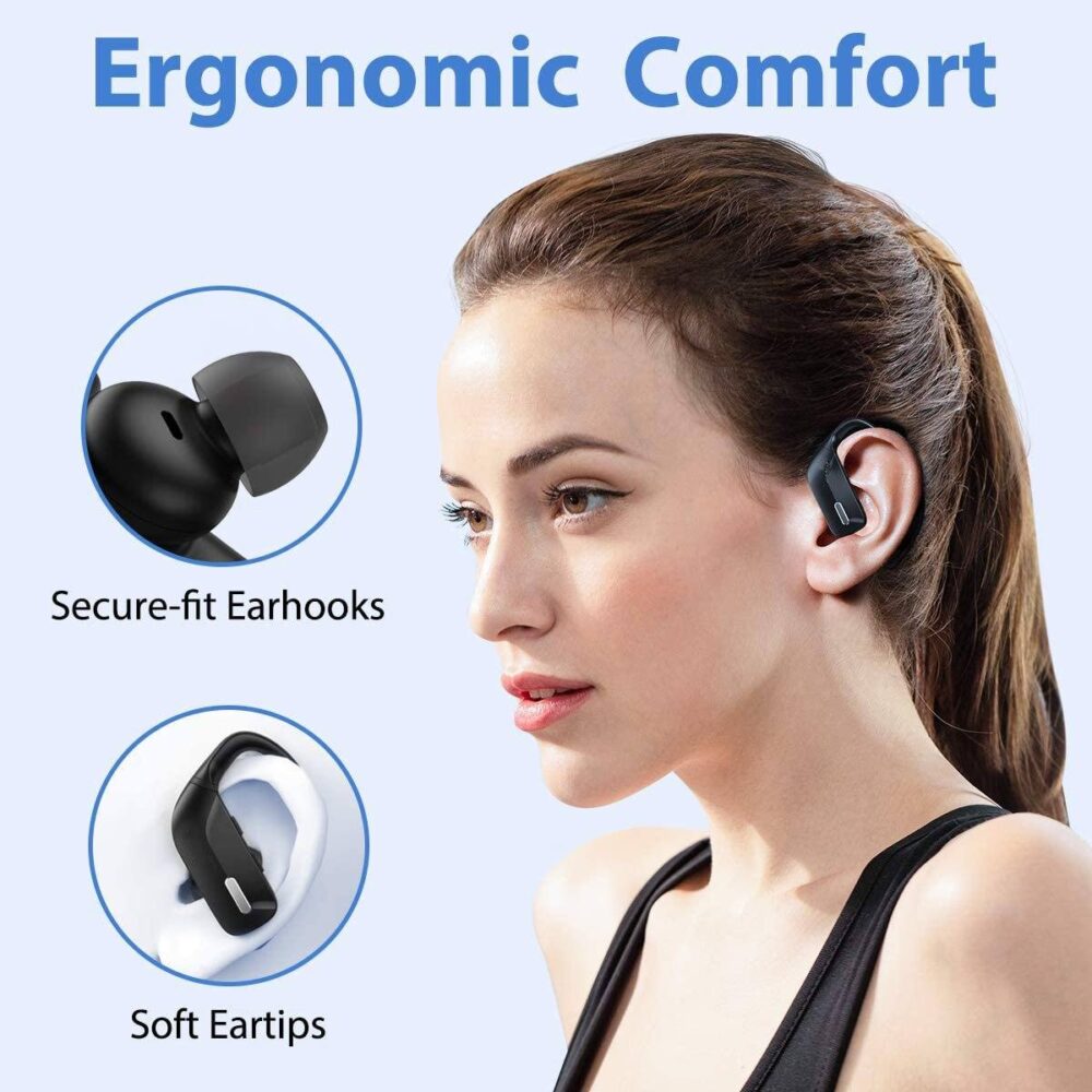 Sports Bluetooth Wireless Earbuds with Microphone - Image 5