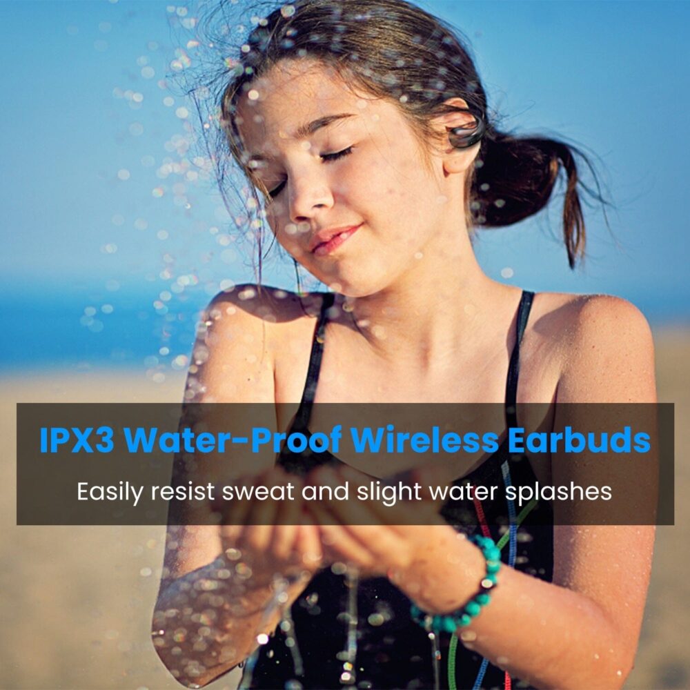 Wireless V5.3 Open Ear Clip Earbuds IPX3 Waterproof Ultra Open Earbuds with LED Display - Image 11