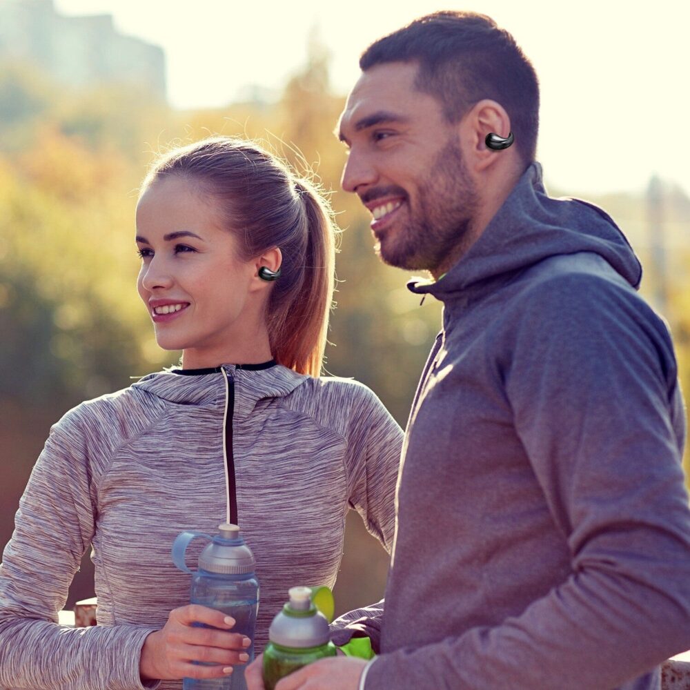 Wireless V5.3 Open Ear Clip Earbuds IPX3 Waterproof Ultra Open Earbuds with LED Display - Image 17